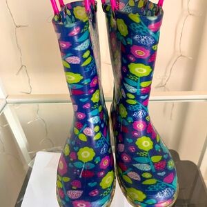 Girls rain boots size 12